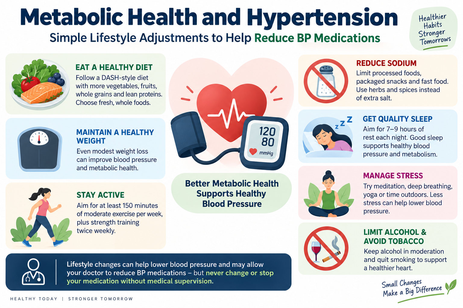 Reduce blood pressure naturally