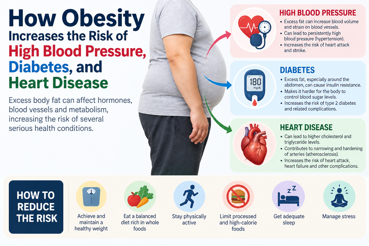 How Obesity Raises Health Risks
